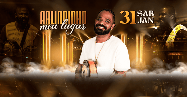 ARLINDINHO EM BRASILIALocal a definir – Brasília, DFSábado, 31 de Jan às 19:00