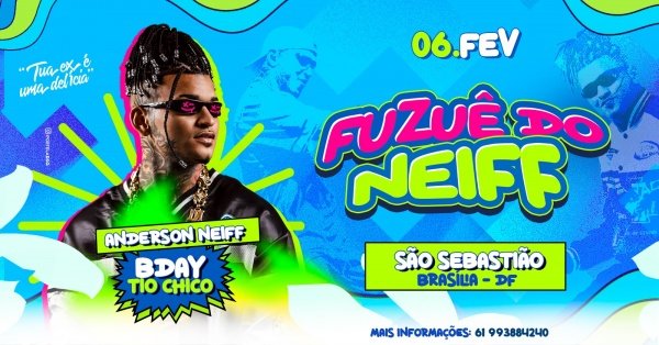 FUZUÊ DO NEIFFParque de Exposição – Brasília, DFSexta, 06 de Fev às 19:00