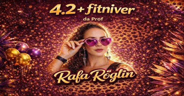 4.2 + fitniver da prof RafaCassab – Brasília, DFSábado, 31 de Jan às 14:00